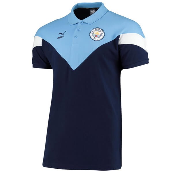 Replicas Polo Manchester City 2020/21 Azul